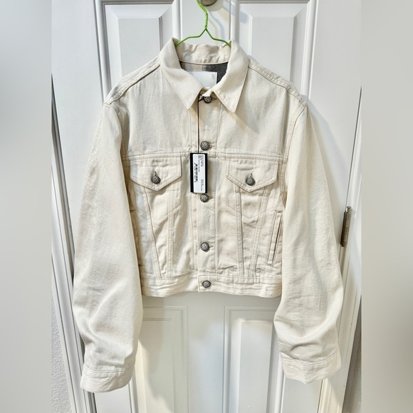 NWT R13 White Denim Jacket - Picture 6 of 10